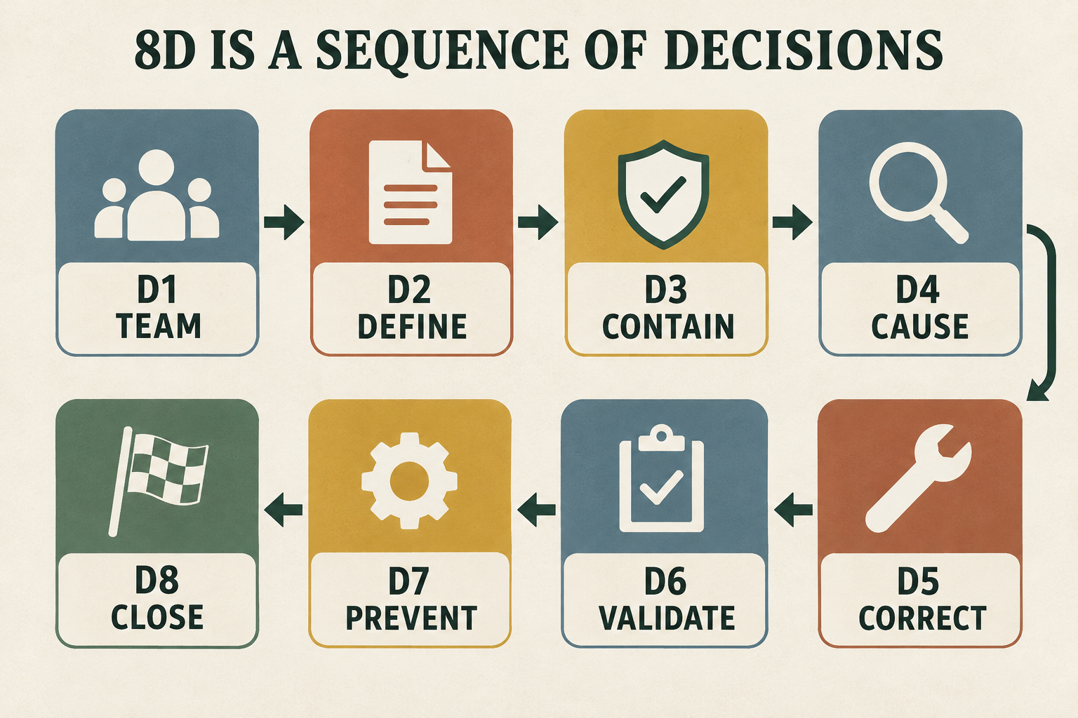 An 8D Is Not a Form: What Phase Gates Actually Protect — editorial visual